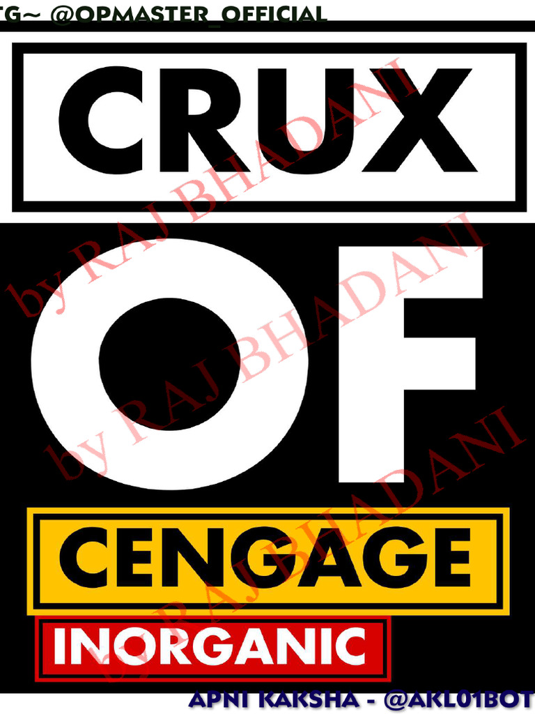 Rajbhadani Cengage Ioc Crux Fns | PDF