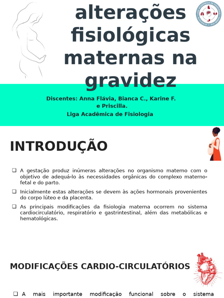 Alterações Fisiológicas Na Gravidez | PDF