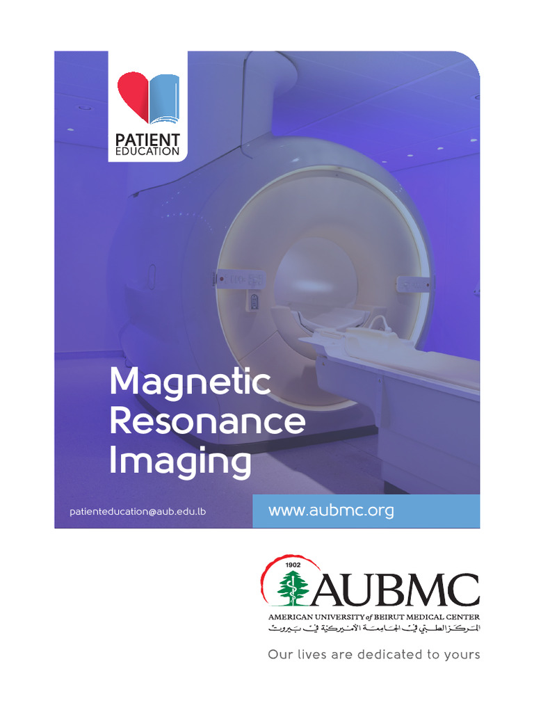 Magnetic Resonance Imaging | PDF
