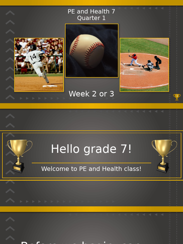PE and Health 7 Quarter 1 Week 2 Lesson 1 Recreation | PDF