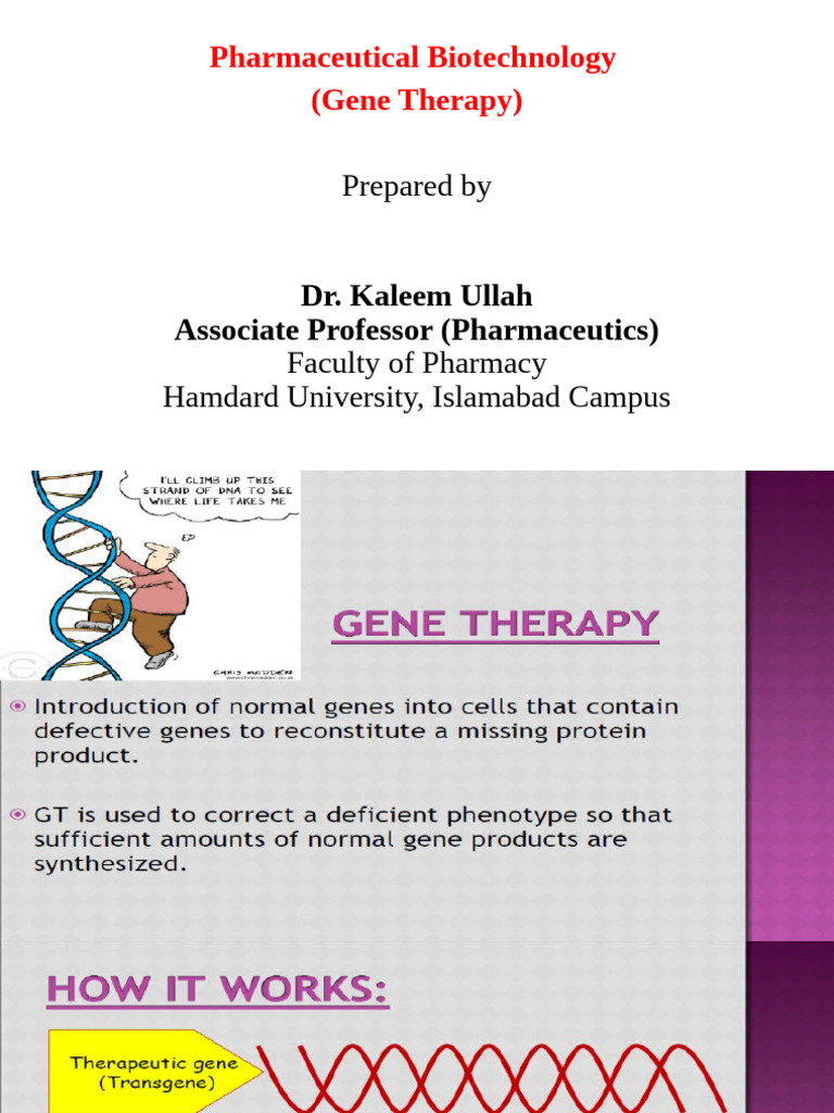 Gene Therapy | PDF
