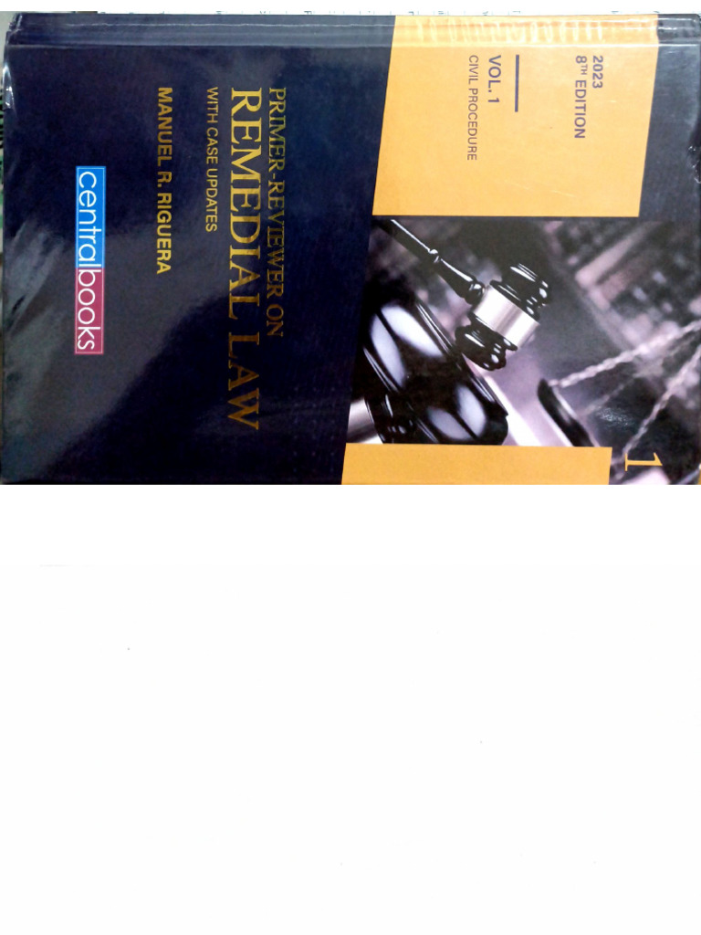 PREMIER-REVIEWER (Remedial Law) With Case Updates by - Manuel R ...