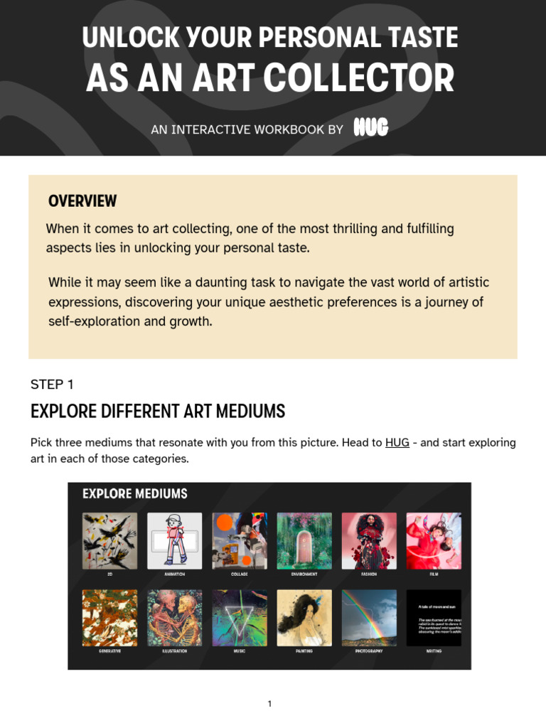 HUG Collector Workbook | PDF