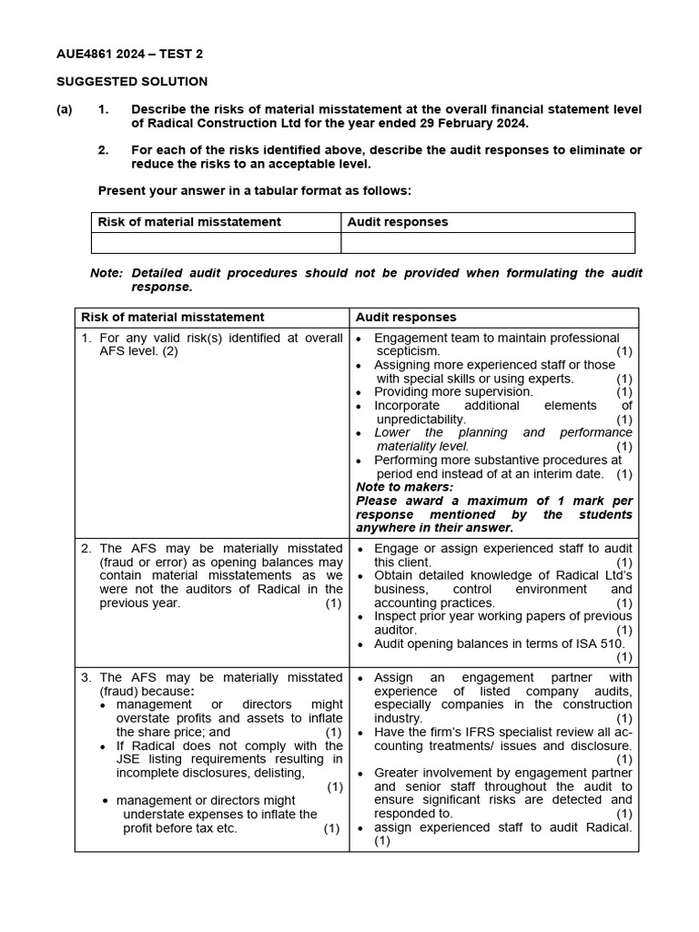 4861 Test2 Solution | PDF