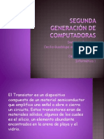 Segunda Generación de Computadoras