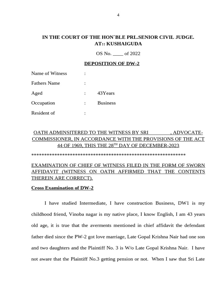 Advocte Commissioner Report | PDF