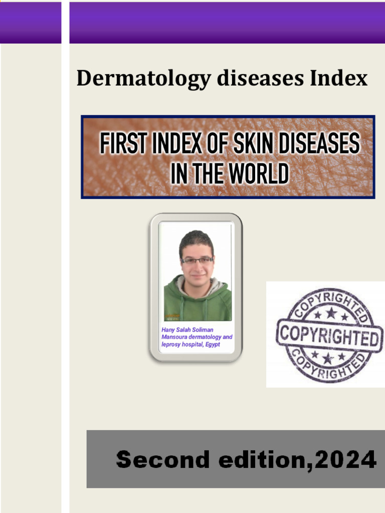 Dermatology Diseases Index August 2024 +syphilis Signs | PDF