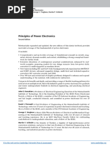 Principles of Power Electronics Second Edition