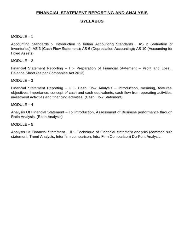 Why Analysis Of Financial Statement Is Necessary