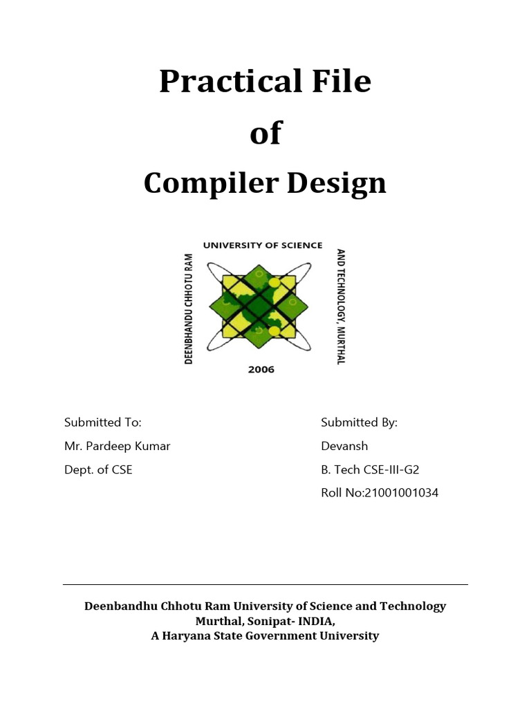 CD File Exp 1 | PDF
