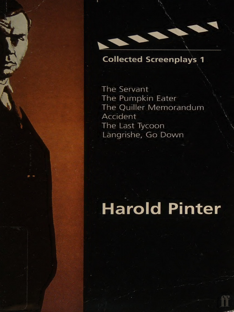 Collected Screenplays 1 - Harold Pinter | PDF
