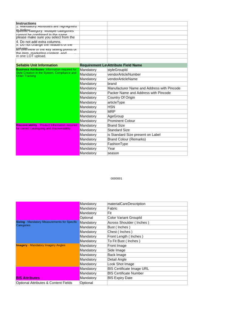 Myntra Sku Template 2024 07 12 PDF