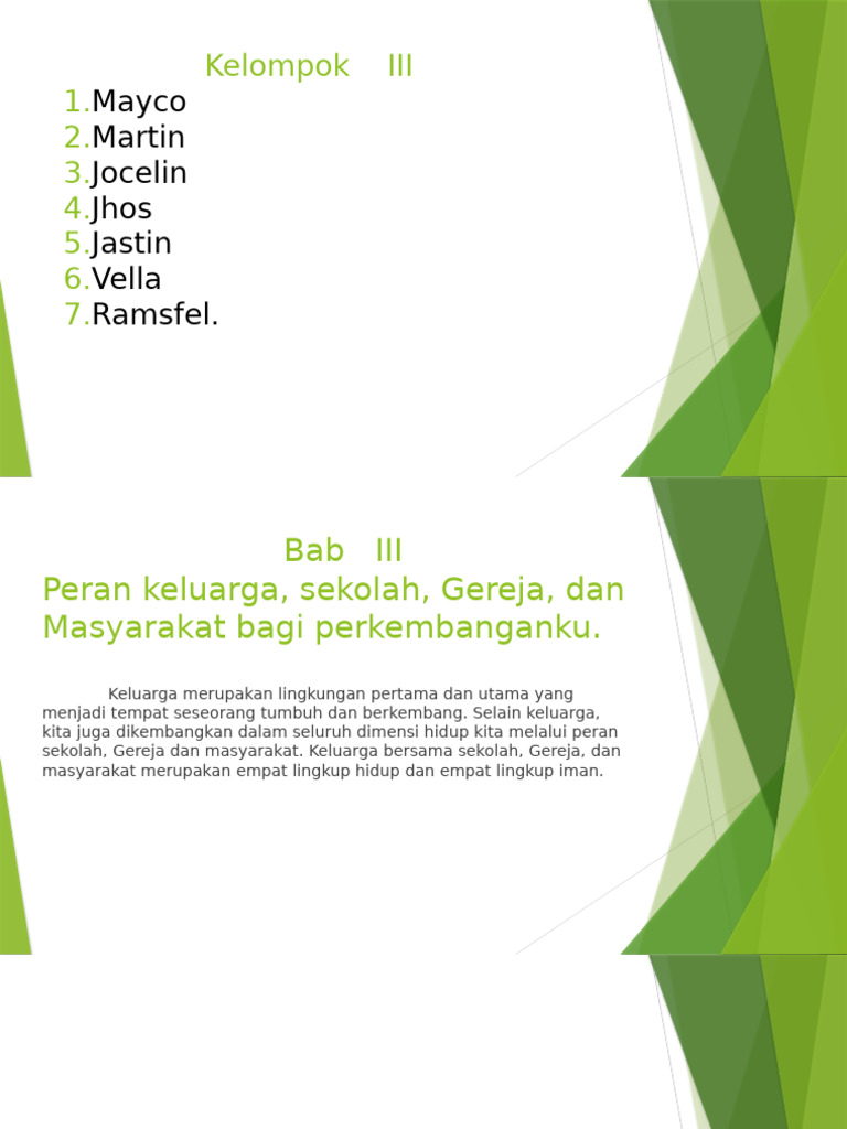 Mayco martin jocelin jhos jastin vella ramsfel kelompok iii 1 2 3