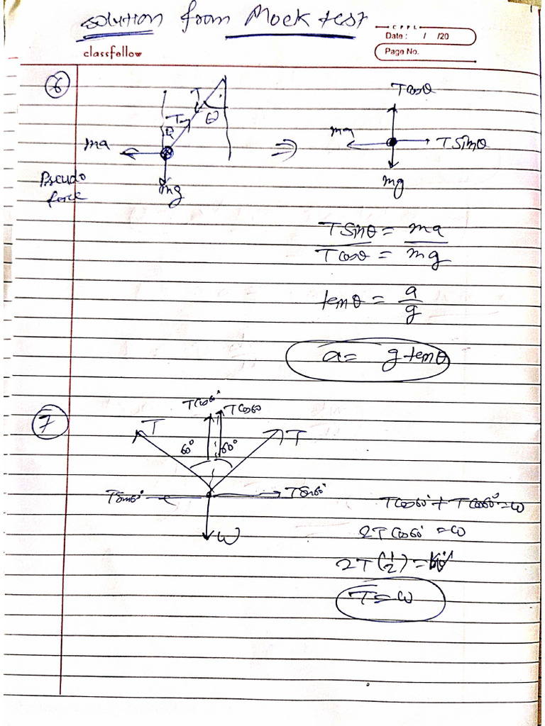 Mock Test Solution of Rps | PDF