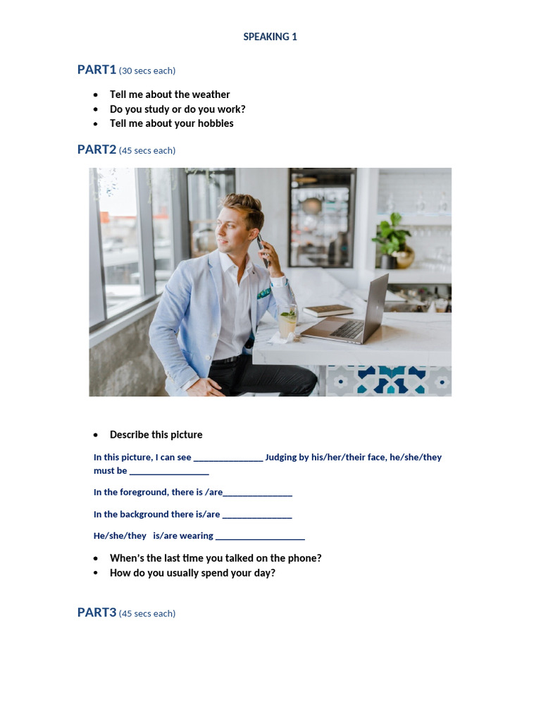 Speaking | PDF