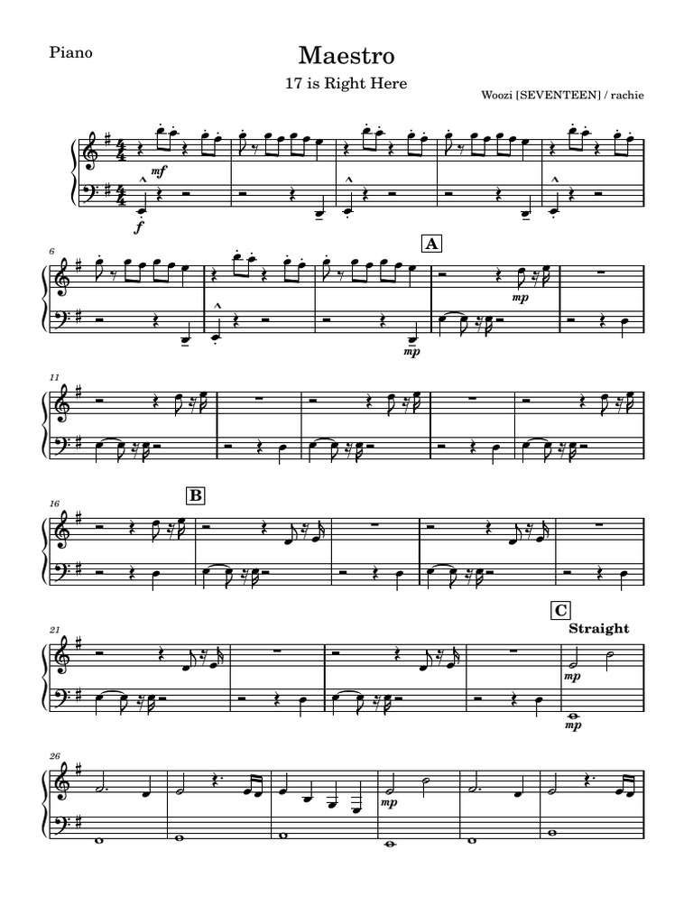 Piano Pdf