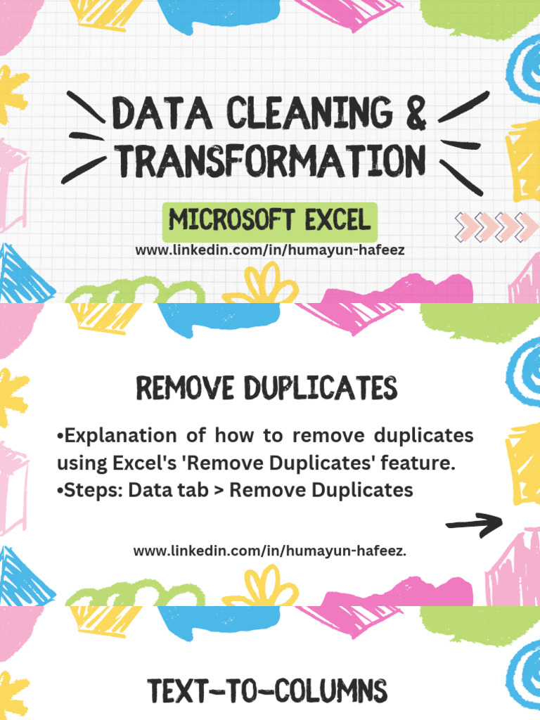 Data Cleaning Excel | PDF