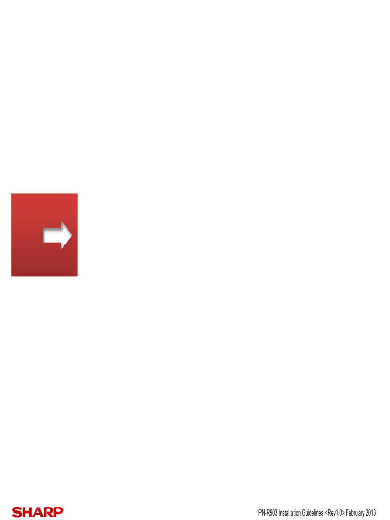 PN-R903 Installation Guide (EN) | PDF