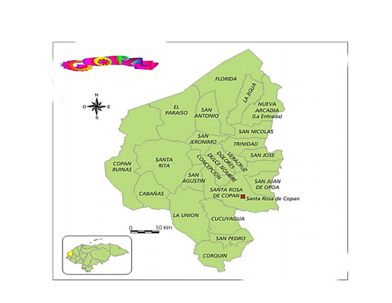 Mapa de Copan | PDF