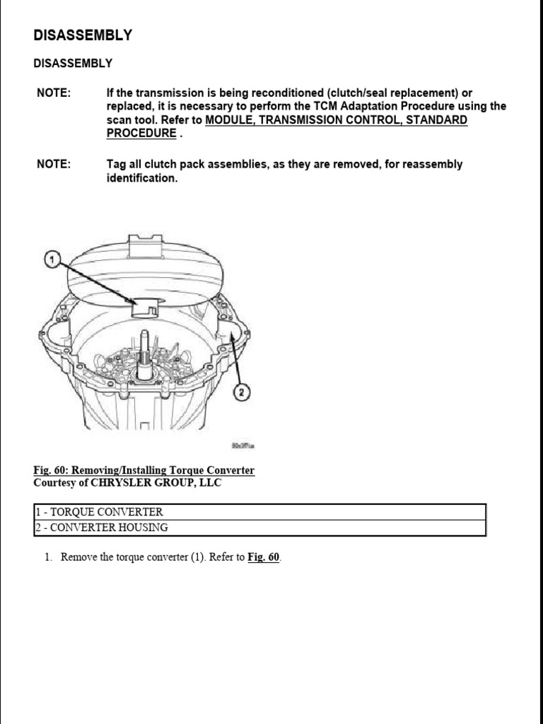 Disassembly | PDF