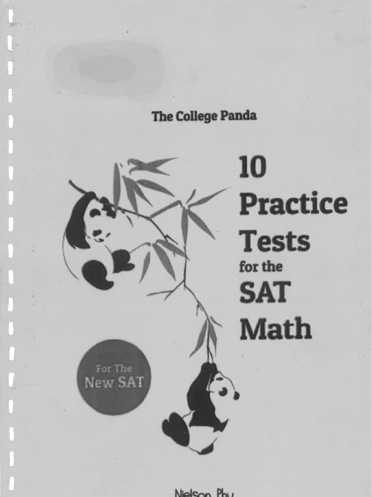 College Panda (10 Tests) | PDF