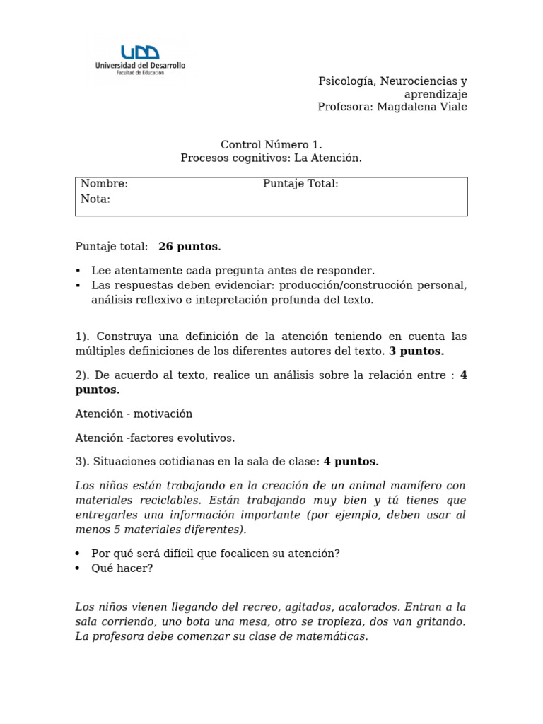 2021+BÁSICA +control+1 +docx | PDF