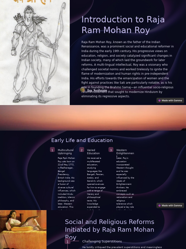 Raja Ram Mohan Roy | PDF