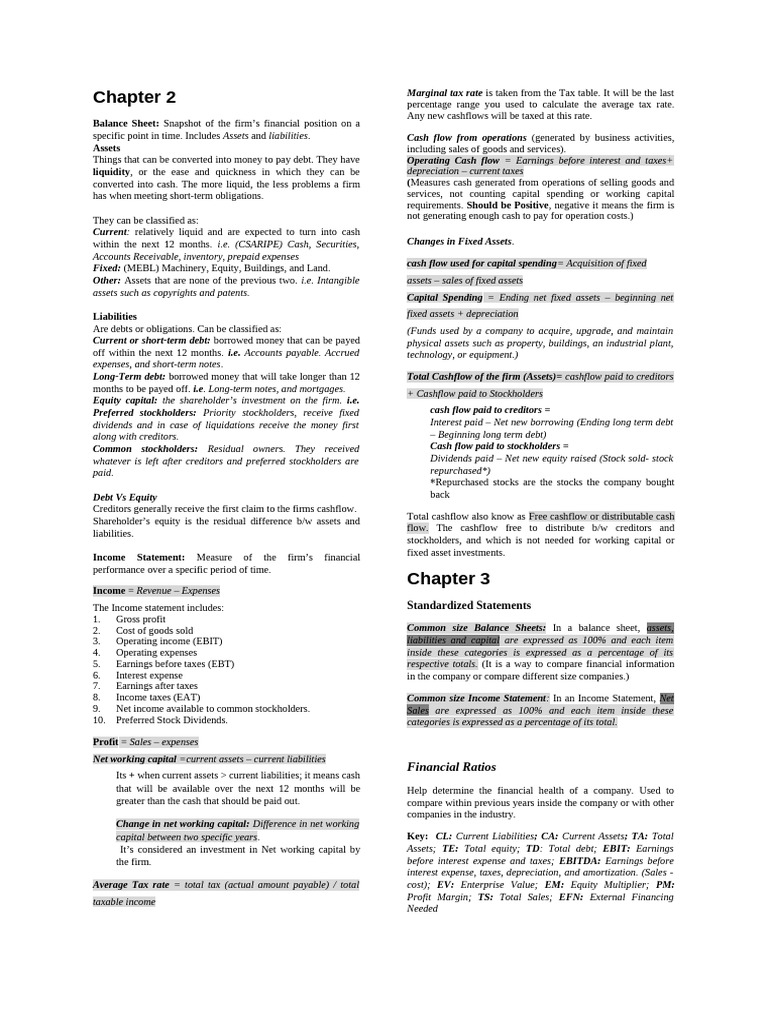 Financial Management Notes | PDF
