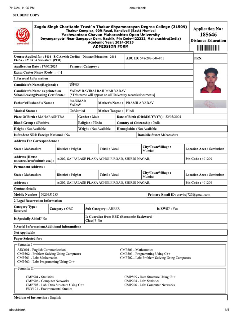 Application | PDF