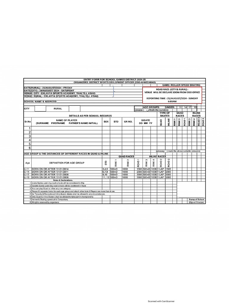 Sgfi Calendar 2024 25 Pdf Free Download India