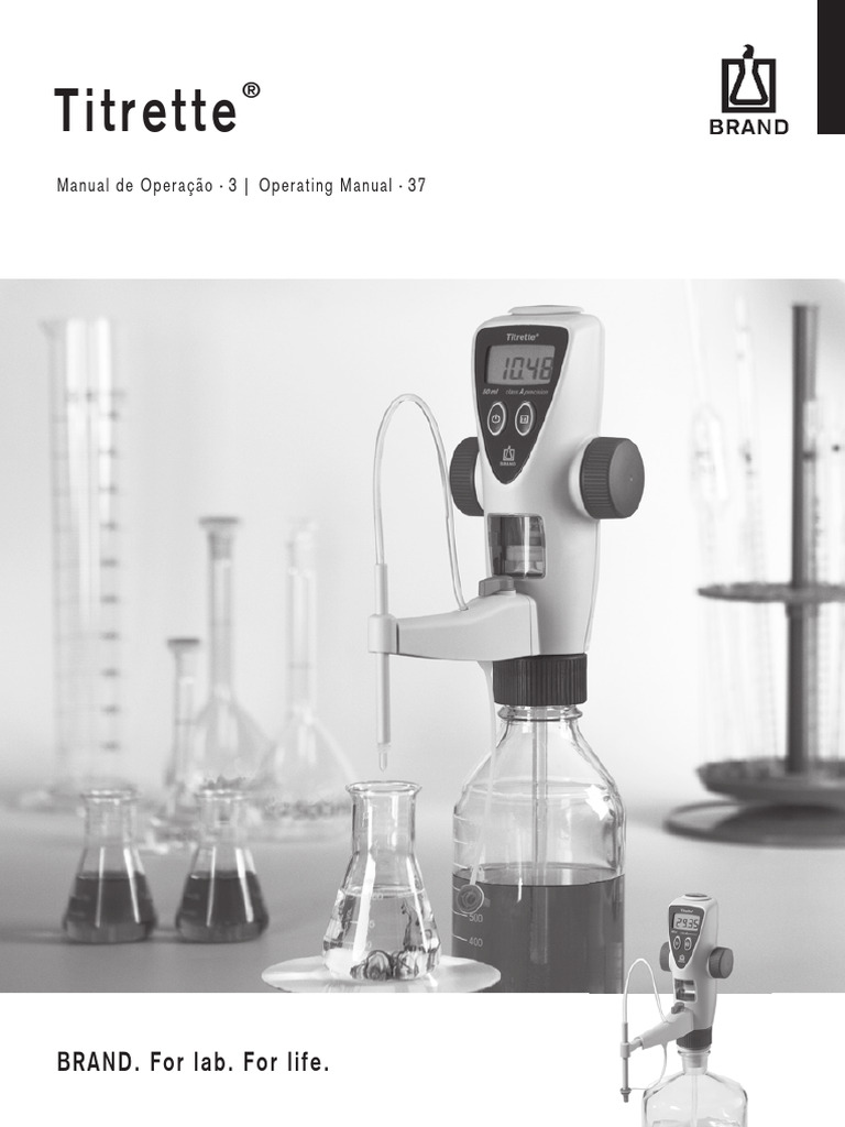 Brand - Titrette - PT-EN - Bureta Digital | PDF