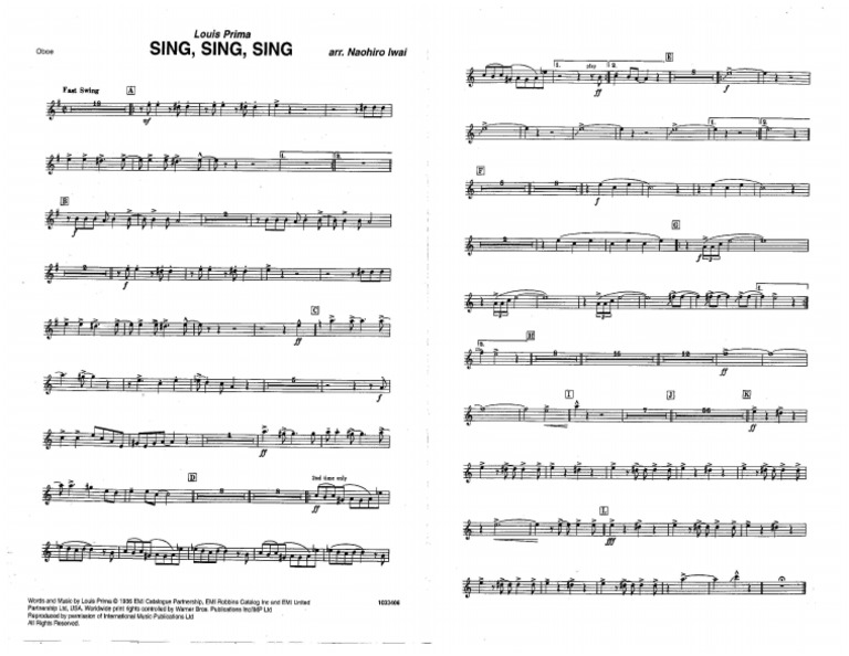 Sing Sing Sing | PDF
