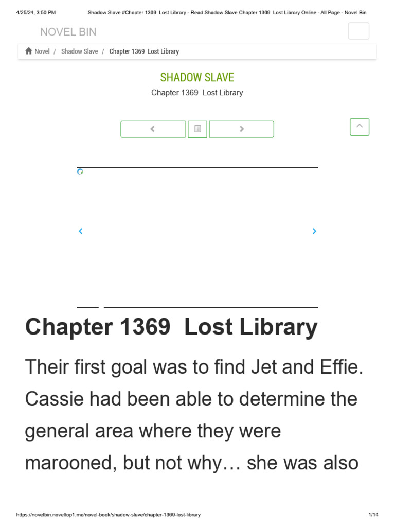 Shadow Slave #Chapter 1369 Lost Library - Read Shadow Slave Chapter ...
