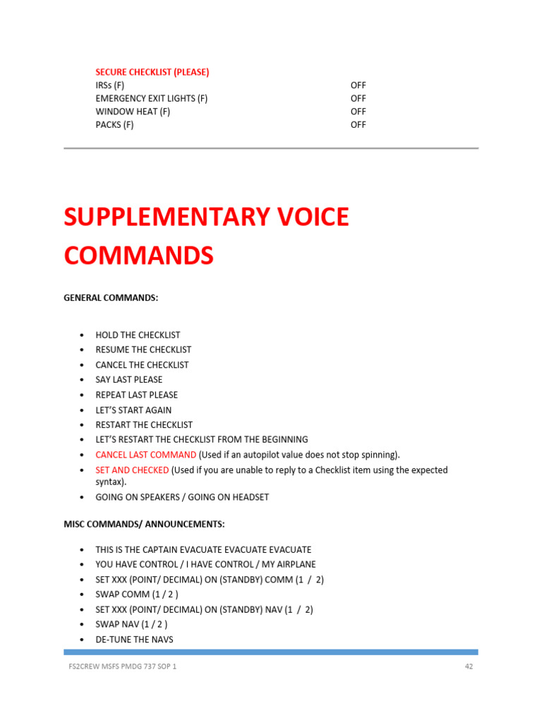Commands | PDF
