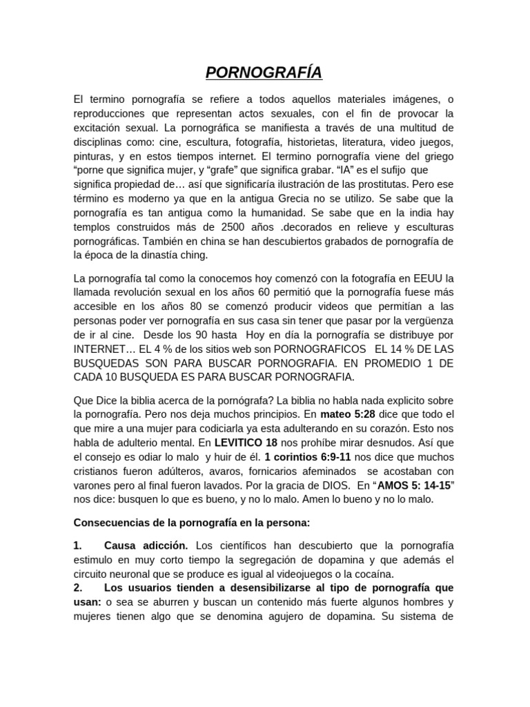 Pornografia | PDF