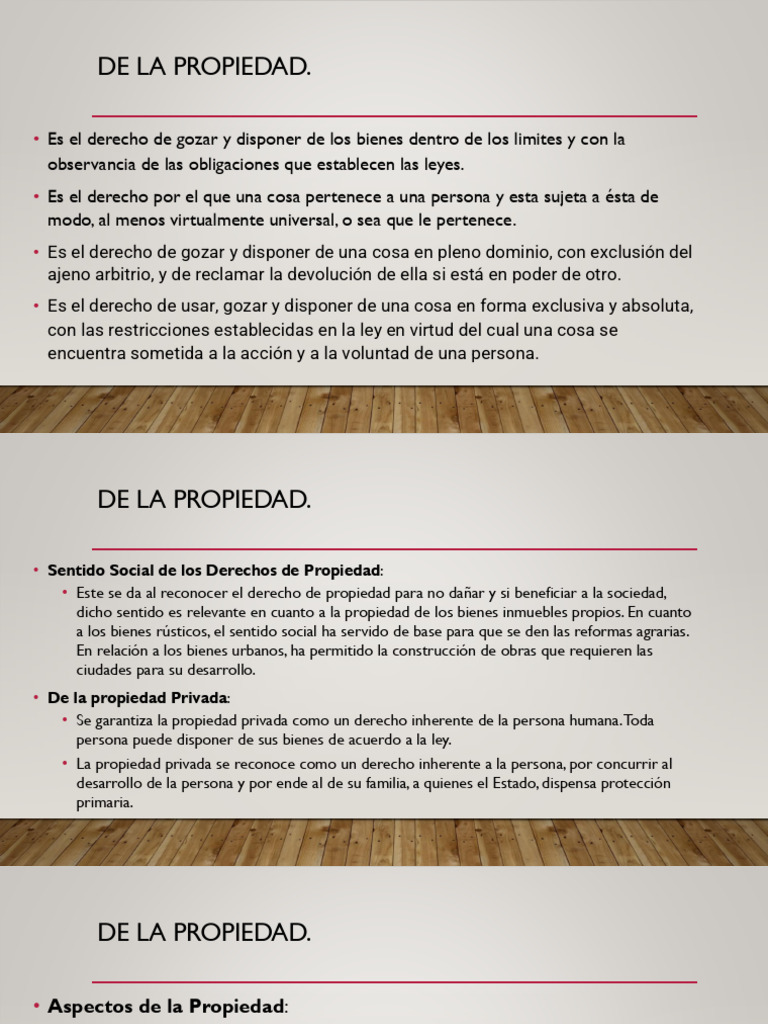 04 de La Propiedad | PDF