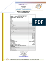 DC325ST - Product Sheet, Technical Specification of Mineral Offered