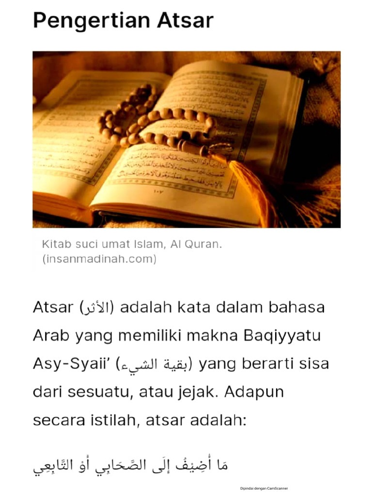 ATSAR Dan Contohnya | PDF