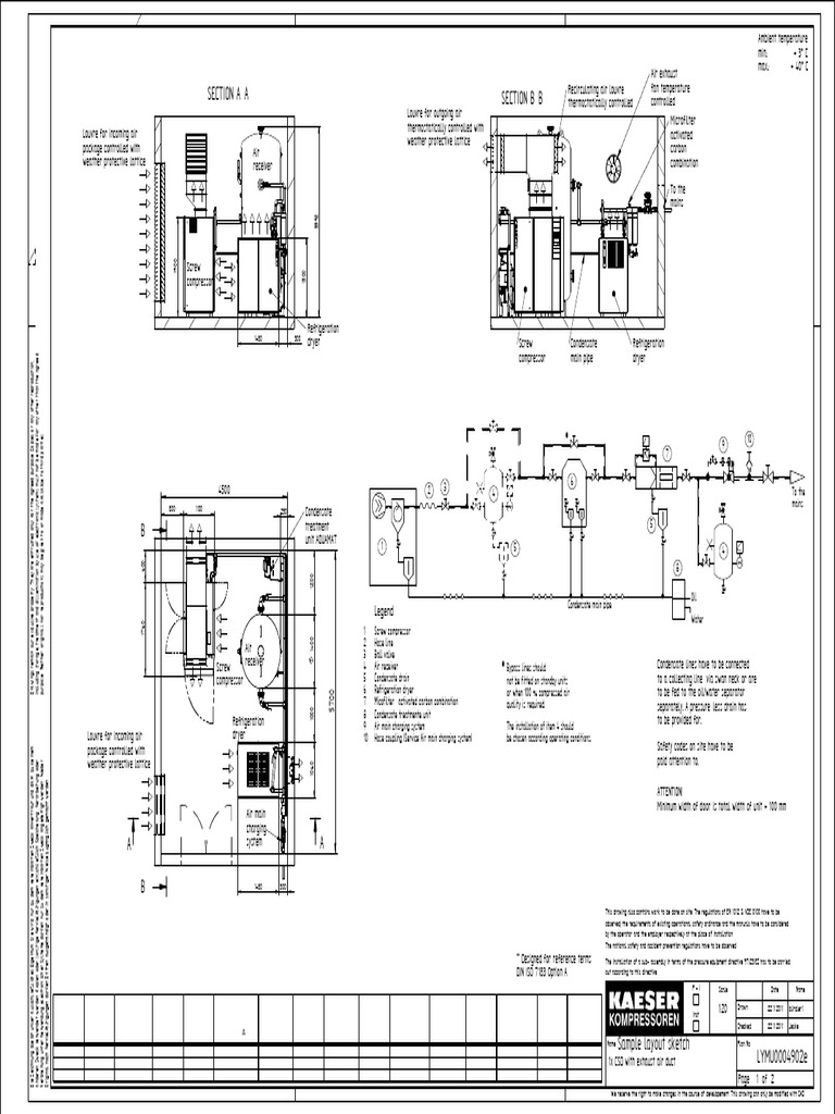 Layout-proposal-CSD-Bản vẽ mẫu phòng máy Kasser | PDF