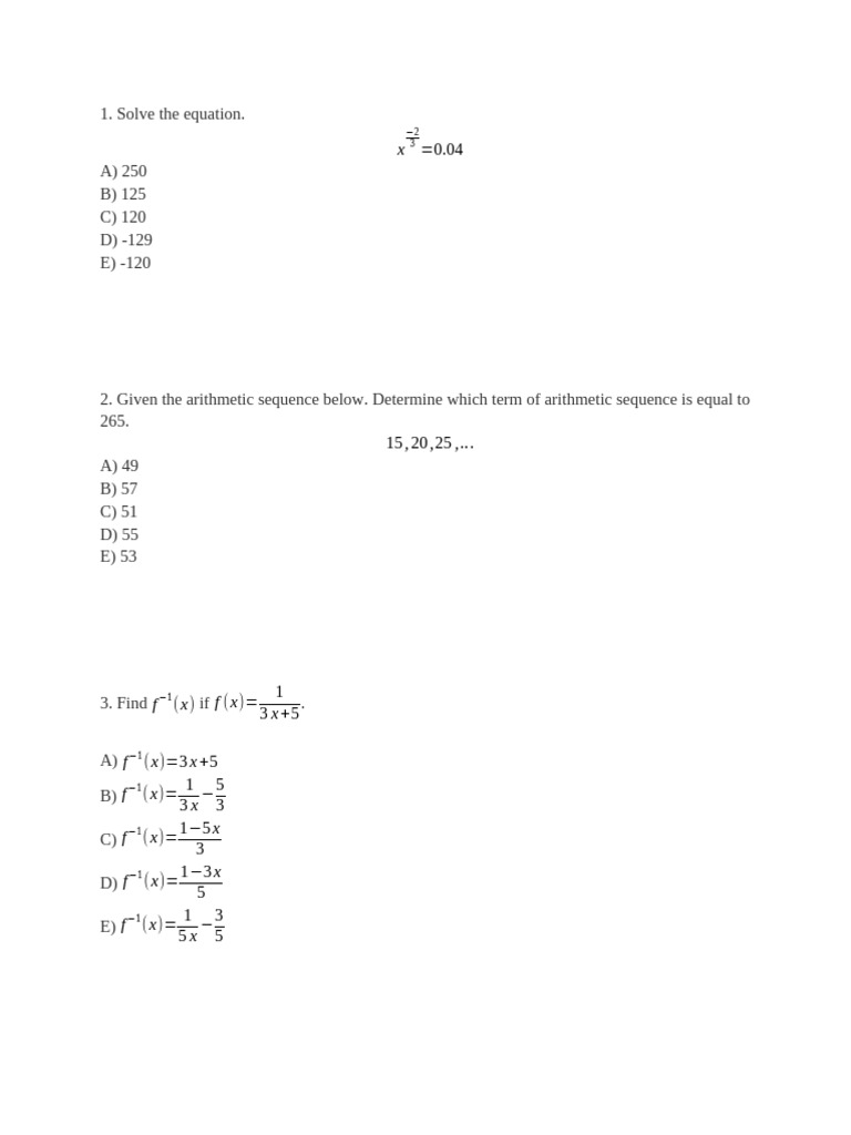 Math Tat-1 (2021-2022) | PDF