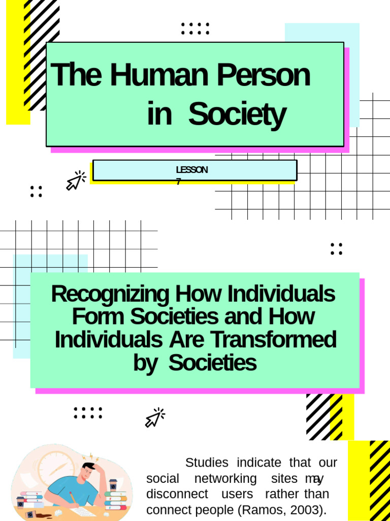 Lesson 7 - The Human Person in Society-Compressed | PDF