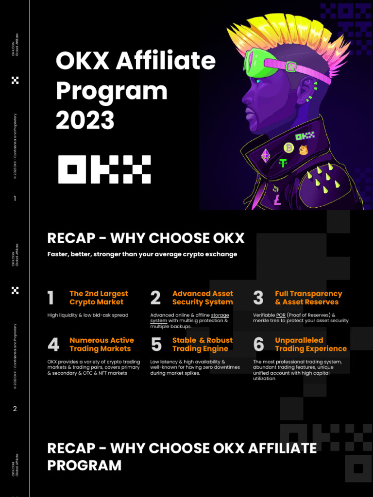 OKX Affiliate Program Overview 2023 | PDF | Futures Contract | Economies