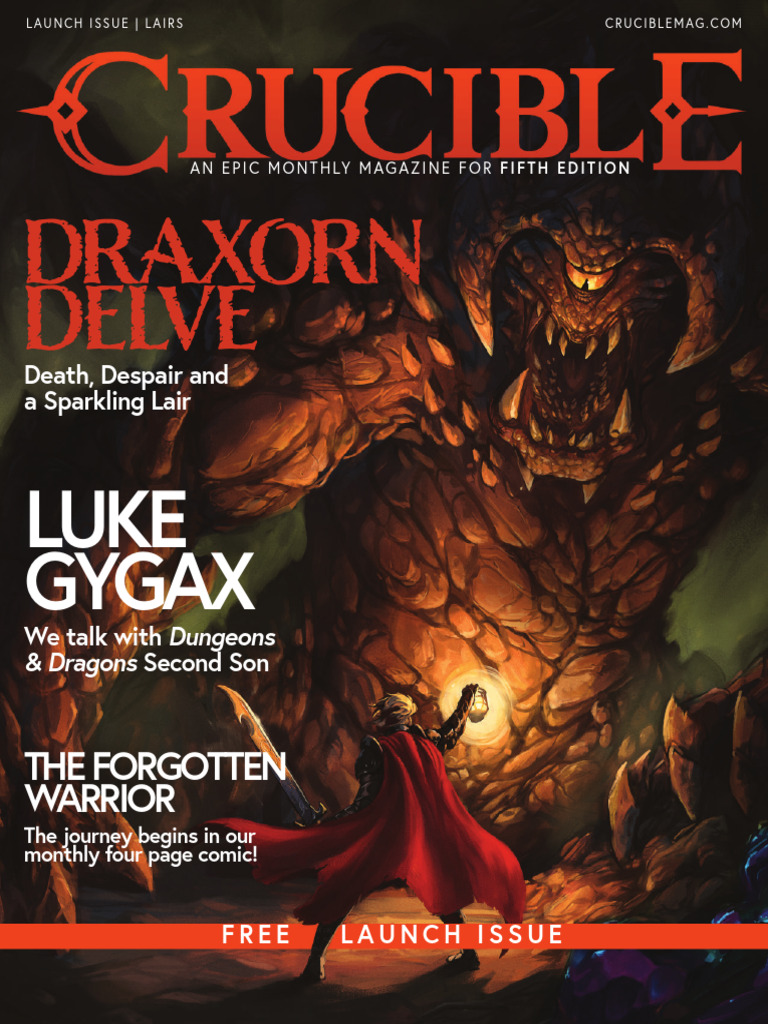 D&D 5E - Homebrew - Crucible Magazine 0 | PDF