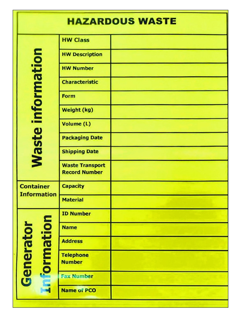 HW Label | PDF