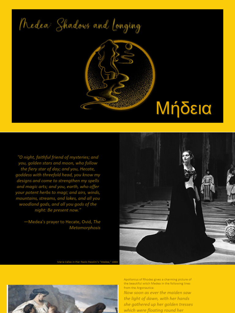 Medea Talk Shadows and Longing | PDF