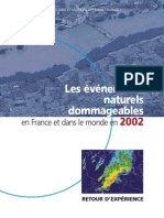 EXA2002 catastrophes naturelles & retour d'expérience _FR