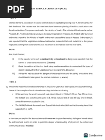 Physics Scenario Question Bank