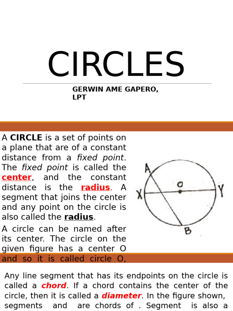 Circles | PDF