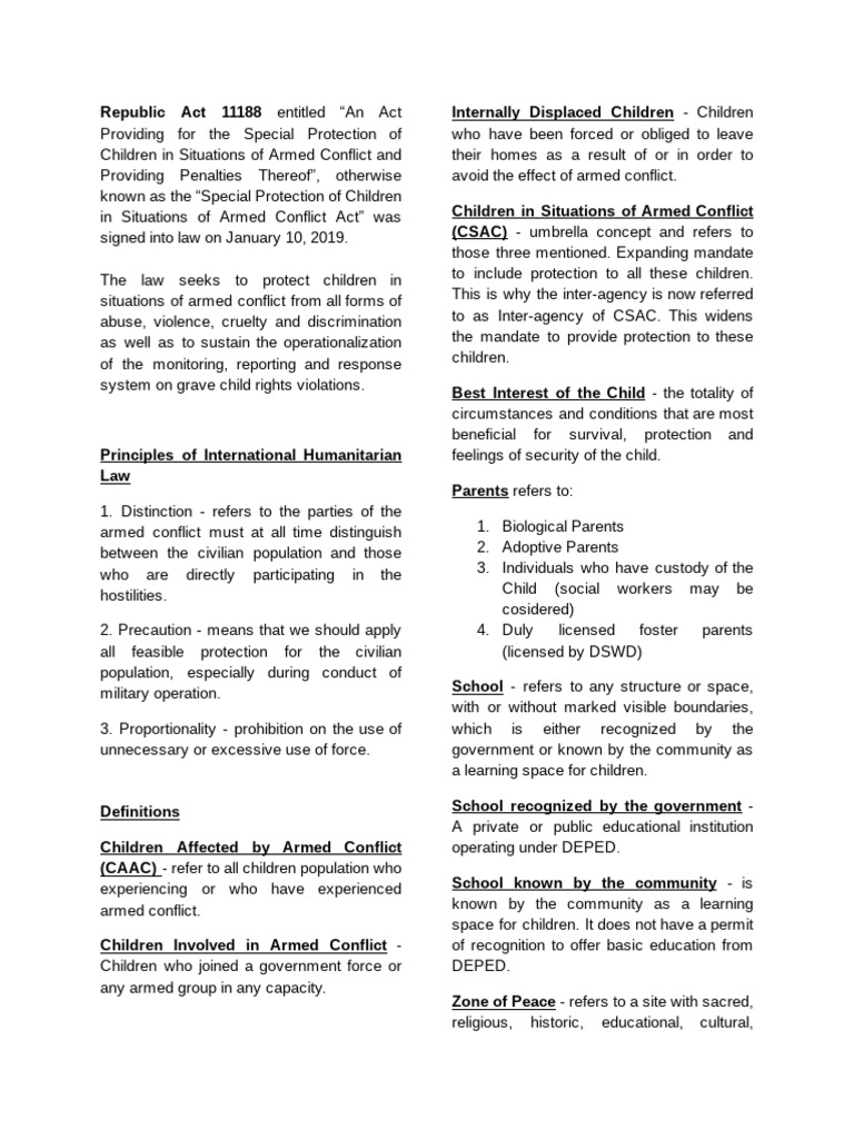 Ra 11188 | PDF