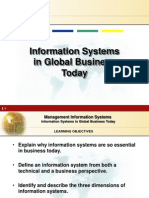 Information Systems in Global Business Today